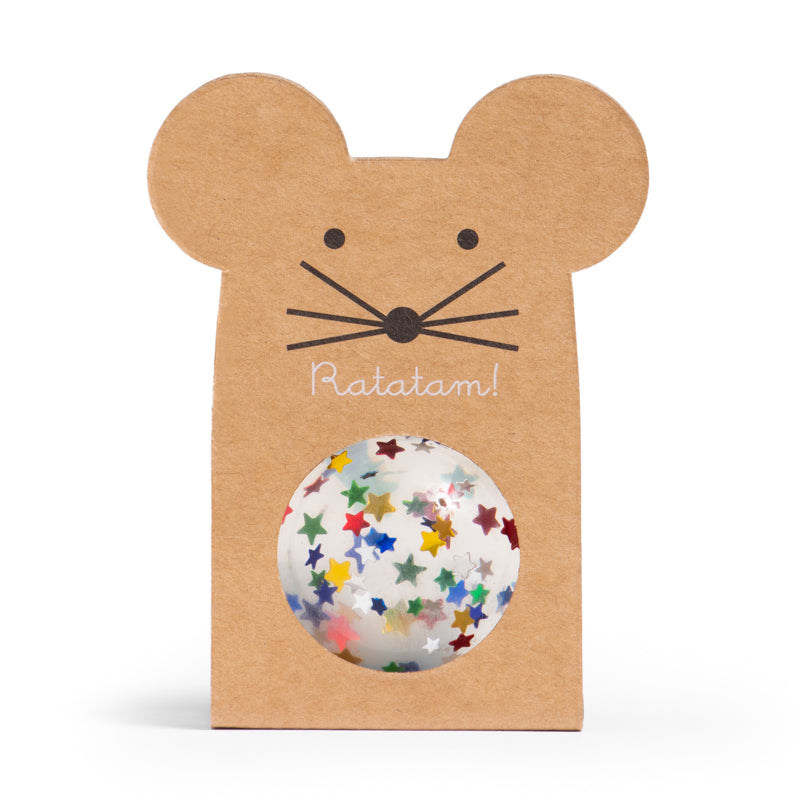 Ratatam Glitter Skippy Ball - Summer Yellow main image 1